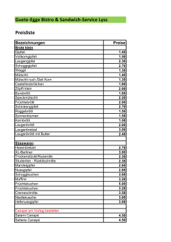 Preisliste als pdf downloaden