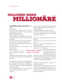 Millionen gegen Millionäre