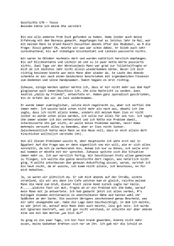 Geschichte 170 – Tessa Beinahe hätte ich meine