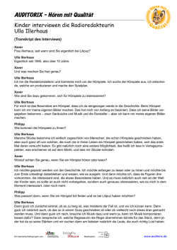 Interview mit Ulla Illerhaus