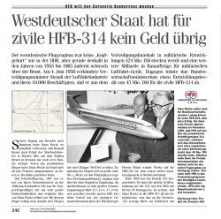 Westdeutscher Staat hat f&uuml;r zivile HFB