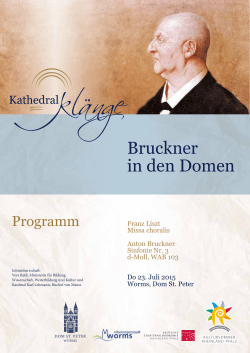 Bruckner in den Domen