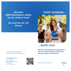 Flyer Verwaltungsfachangestellte