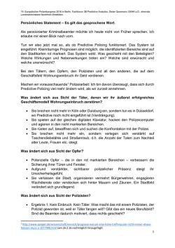 Dieter Quermann - Europ&auml;ischen Polizeikongress