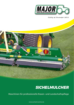 MAJOR Katalog PDF - Sichelmulcher.de