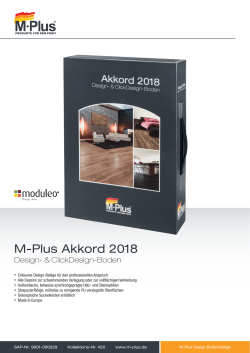 M-Plus Akkord 2018