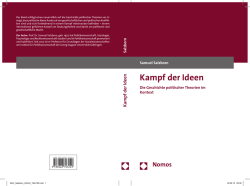 Kampf der Ideen