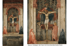 Dreifaltigkeit 1428, Fresko in der Kirche Santa Maria