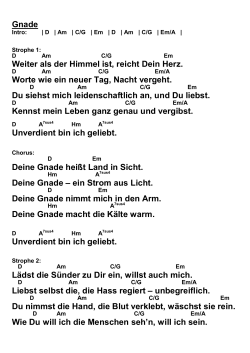 Leadsheet - ich dreh` mich um dich