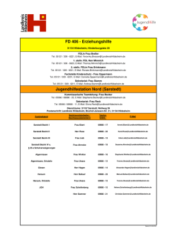 zust&auml;ndige/n Ansprechpartner/in