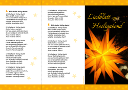4 Stille Nacht! Heilige Nacht!