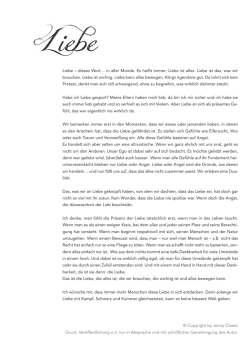 Liebe - Der neue Raum