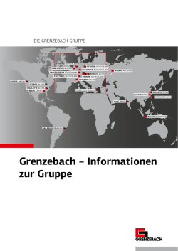 Grenzebach &ndash; Informationen zur Gruppe