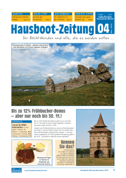 Hausboot-Zeitung