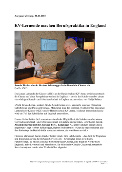 Aargauer Zeitung - BIKU Languages AG