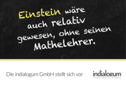 indialogum stellt sich vor