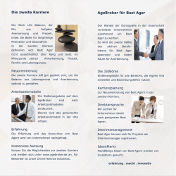 Die zweite Karriere