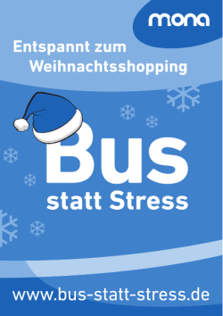 Bus statt Stress