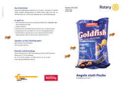 Angeln statt Fische - Rotary