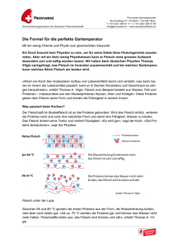 Die Formel für die perfekte Gartemperatur