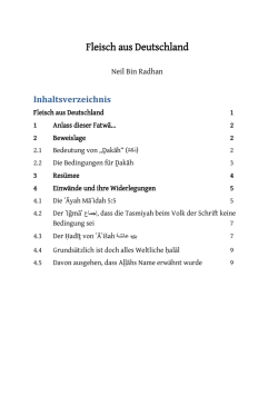 Fleisch aus Deutschland