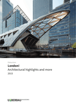 London! Architectural highlights and more