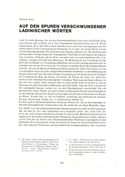 LADINISCHER WÖRTER