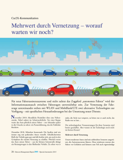 Mehrwert durch Vernetzung – worauf warten wir noch?