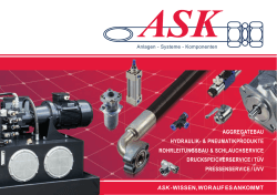 Imagebroschüre - ASK Hydraulik GmbH