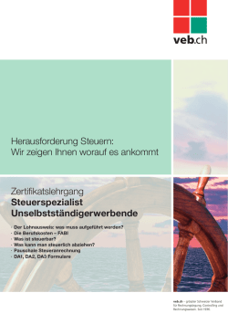 Herausforderung Steuern: Wir zeigen Ihnen worauf es