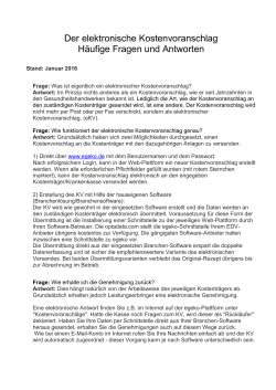 Häufig gestellte Fragen