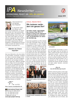 IPA-Junioren ver&auml;n- dern ein ganzes Dorf - ipa-project
