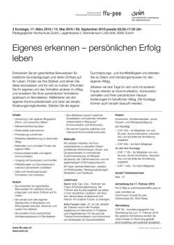 Eigenes erkennen &ndash; pers&ouml;nlichen Erfolg leben