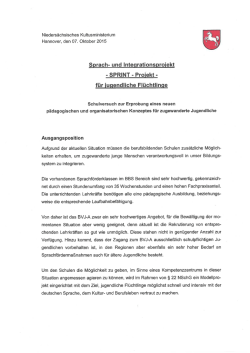 SPRINT - Niedersächsisches Kultusministerium