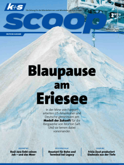 In der Mine von Fairport arbeiten US‑Amerikaner und Deutsche