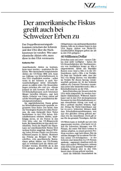 Der amerikanische Fiskus