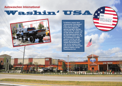 Washin` USA - GPS Service