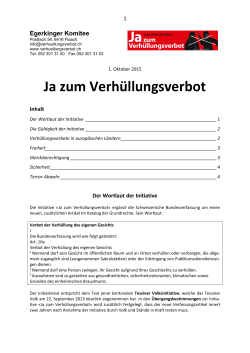PDF - Ja zum Verhüllungsverbot