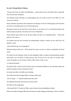 In der Dunkelheit Edens