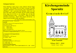 Kirchengemeinde Spornitz