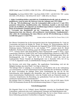 IFS-Zertifizierung