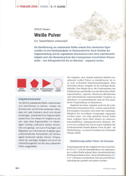Weiße Pulver