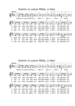 18-18 Komm in unsre Mitte, o He