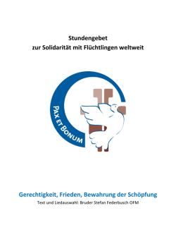 Stundengebet - Franziskaner