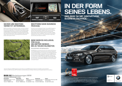 IN DER FORM SEINES LEBENS.