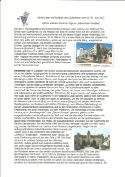 Reisebericht S. 1