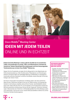 Ideen mit jedem teilen online und in Echtzeit