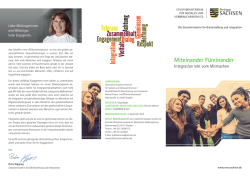 Miteinander Füreinander - Sächsisches Staatsministerium für