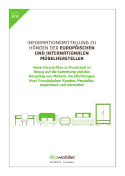 informationsmitteilung zu h&auml;nden der europ&auml;ischen - Eco