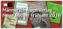 Männerschwarm Verlag Neue Bücher Frühjahr 2016